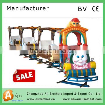 Professional Outdoor and Playground Rides Mini Track Train for Sale