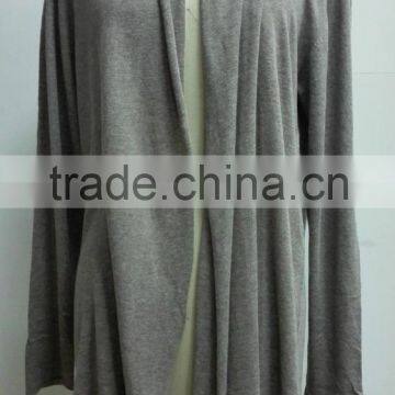 16WAYI01 woman 100%bamboo fiber knitted cardigan