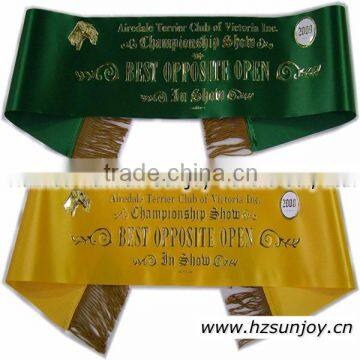 Wholesale Satin Pageant Sashes