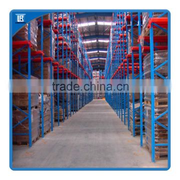Heavy Duty Raw Material Storage Iron Drive in Rack