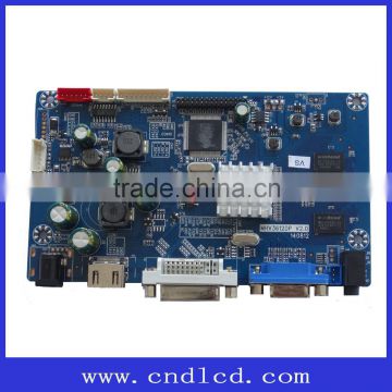 2K LCD Board with VGA+DVI+HDMI to eDP Flip Image