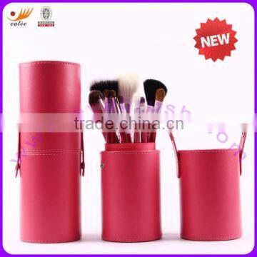12pcs Chinese red color best set of makeup brushes