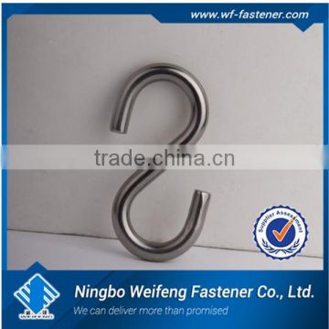 S type pothook stainless steel 304 Top quality S Hook heavy duty
