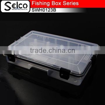 SWH0123B China Top Transparent plastic fishing tackle box