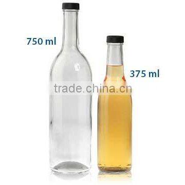 Wine Bottles Screw Cap Glass Bottles 750ml and 375ml