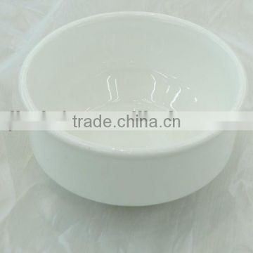 white porcelain dinner bowl