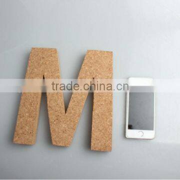 natural cork letter "M" OEM