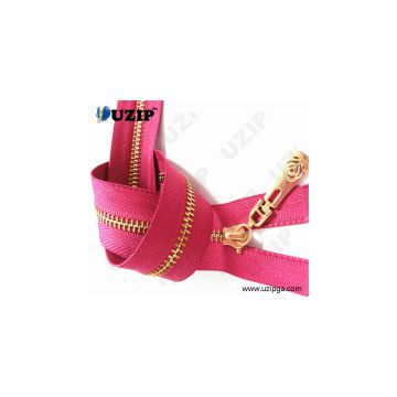 Hot Collection Metal Zipper with Slider, C/E