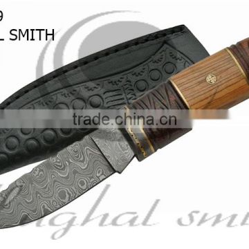 Damascus knife/Hunting knife/Handmade knife