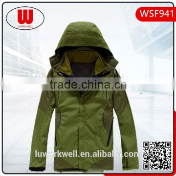 Outerwear garment windbreaker mens softshell jackets