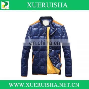 western style mens down jacket fashionable down jacket