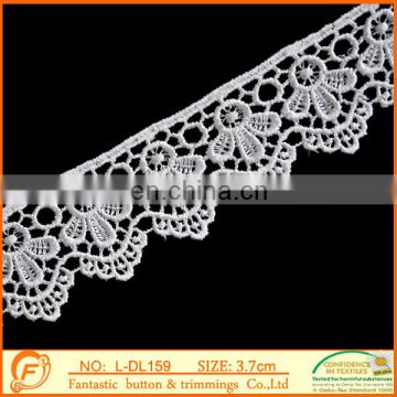fancy floral embroidery african net lace