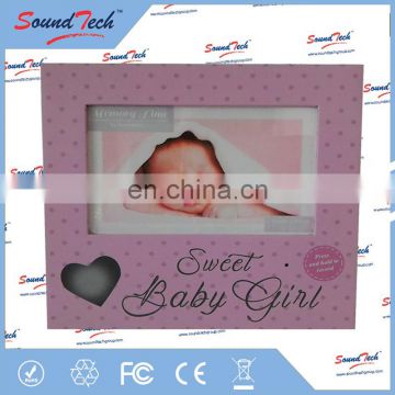 decorative christmas gift boxes with photo frame voice recrecord module, gift boxes