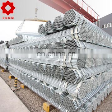 thin wall s235jrg2 galvanized tube/pipe round erw carbon iron steel pipe