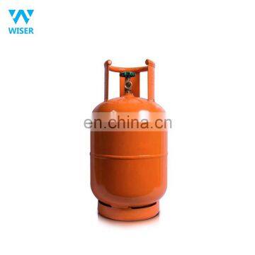 China lpg tank manufacture 11kg cooking household propane tank for sale