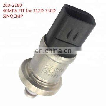 High Pressure Sensor 2602180 260-2180 for E312D E330D Excavator