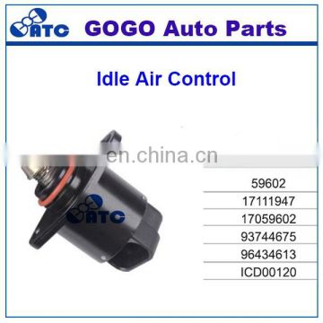 High Quality Idle Air Control Valve for Chevrolet DAEWOO OEM 59602 17111947 17059602 93744675 96434613 ICD00120