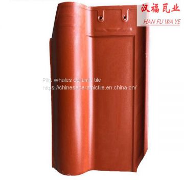 Spanish Style Red Villa Roof Tile Clay Roman Roof Tiles On Sale for Villa