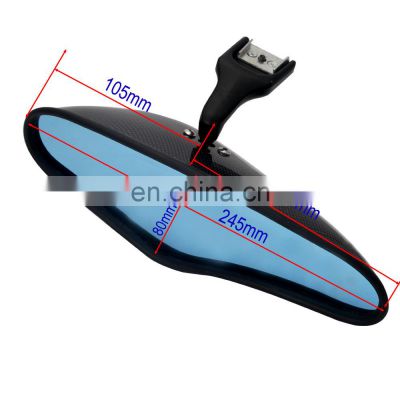 Universal Fancy Rear View Side Wing Mirror, Real Carbon Fiber Carbon Car Accessories Auxiliary Mirror Exterior Rearview Mirrors