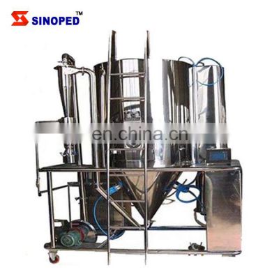 Laboratory spray drying machine for milk powder