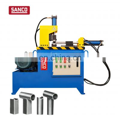 pipe tube arc angle cutting notching machine for welding