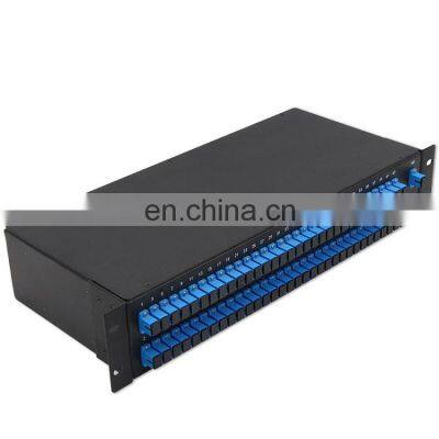 FTTH Fiber Optic Cable fixed type rack mounted type 1x16 PLC Splitter Fiber Optic internet splitter