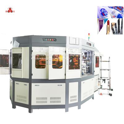 CNC106 Automatic full servo rotary silk screen perfume glass bottle jar packaging printing machine for round oval flat square