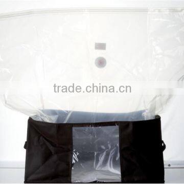 nonwoven vacuum cleaner bag with non-woven cover and vacuum bag inside