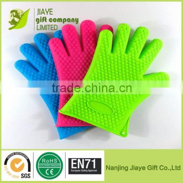 Dotted Heat Resistant Silicone bbq Gloves