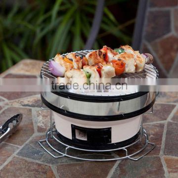 FIRE SENSE Table Top YAKATORI Portable Charcoal GRILL Rectangle or Round