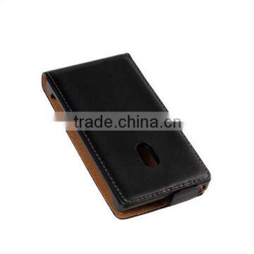 Hot selling up and down Leather Cover case for Nokia 800