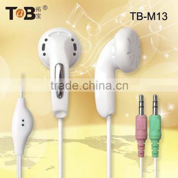 2015 Computer accessories best selling cheap earphone with microphone for tablet pc laptop computer