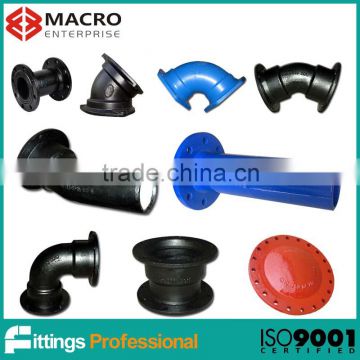 quality casted ductile iron mechanical connected fittings