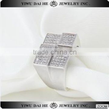 daihe fashionable silver cheap purity rings