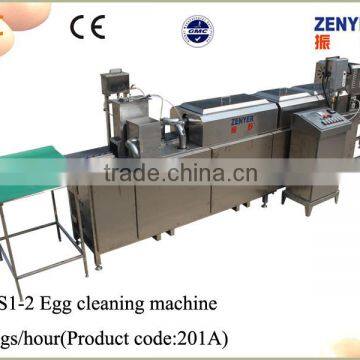 5000pch/h one row egg cleaner machine