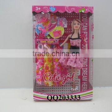Lovely girls baby doll toy