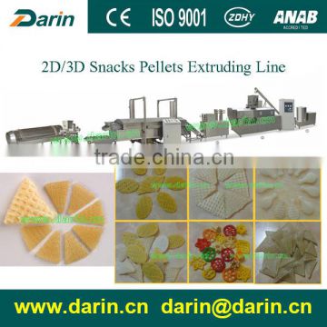 3d Fried Snack Chips Processing Line/Equipment/Plant