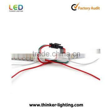 Advertising lamp WS2812B led strips IC chip programmable led digital flexible strip with 5v built in 144LED/M smd 5050 blue