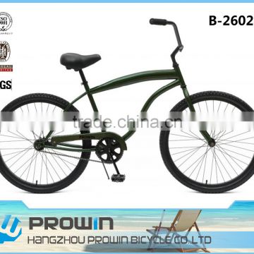 2016 26" single speed beach cruiser bike beach crusier bike for sale (B-26024)