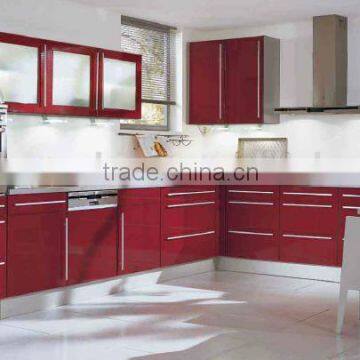 2016 fashion lacquer kitchen cabinet