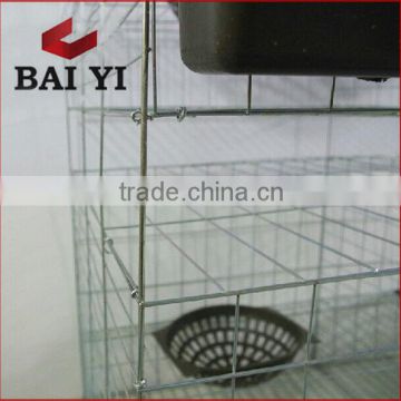 Baiyi Hot Sale High Quality Galvanized Welded Wire Pigeon Cage With Pigeon Cage System