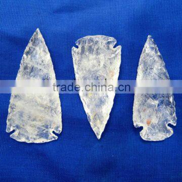 Crystal Quartz Arrowhead 2" - 2.50"