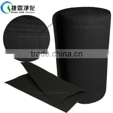 Spray booth carbon filter, activated carbon felt fabric, dust filter