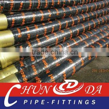 Concrete Pump Wear Resistant Rubber Hose DN100*3m wirh 4 layer wire and 2 ends