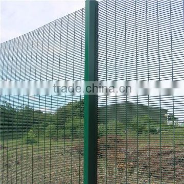 Galvanized pvc coated high security fencing system