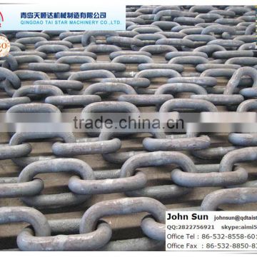 U3 galvanized studless link anchor chain for ship with CCS