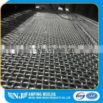 Trade Assurance Free Sample Black Stainless Steel Crimped Wire Mesh