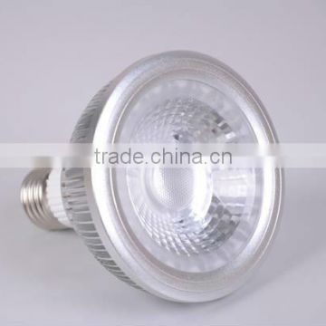 Hot selling anti-glare 15W Clear Glass COB Par38 LED spotlight