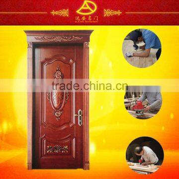 christmas decoration solid wood bedroom door