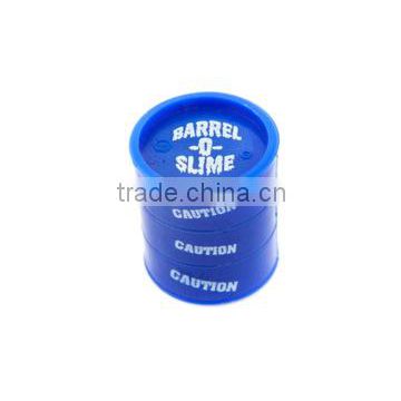 cutom plastic barrel in blue color